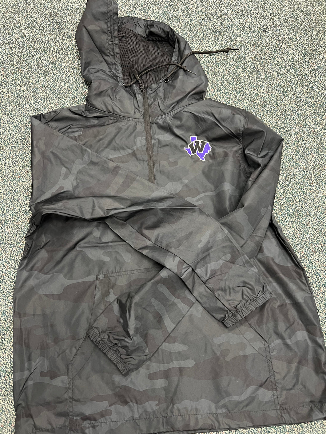 Camo Rain jacket/ Wind Breaker