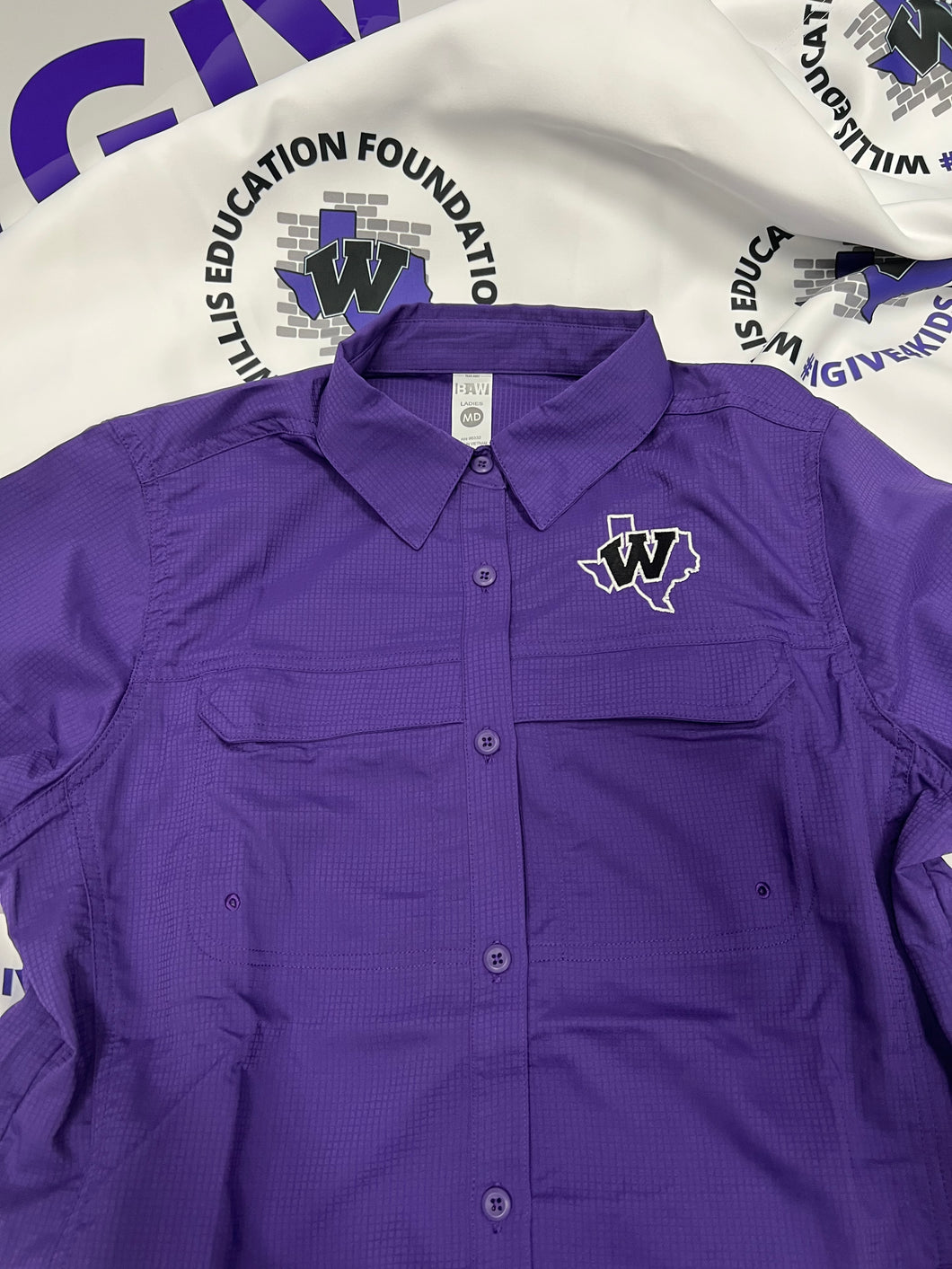 Purple Fishing shirt